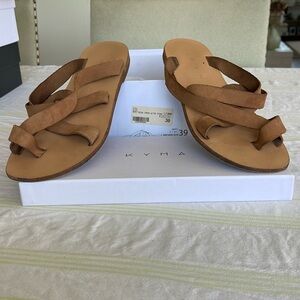 Kyma sandals. Some wear.